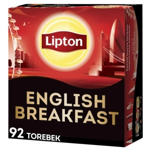 Herbata LIPTON czarna English Breakfast 92 torebki-237980