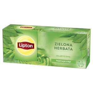 Herbata LIPTON zielona klasyczna 20 torebek-237983