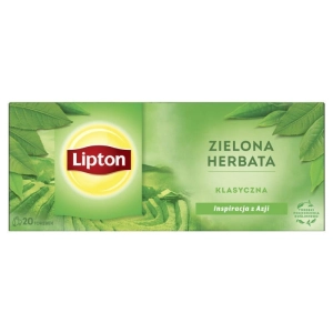 Herbata LIPTON zielona klasyczna 20 torebek