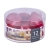 Świeca pływająca pastylka DONAU HOME lakierowana 48x28 mm 12 szt. czerwona-237666