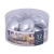 Świeca pływająca pastylka DONAU HOME lakierowana 48x28 mm 12 szt. srebrna-237668