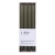 Świeca stołowa długa ryflowana DONAU HOME 25x300 mm 4 szt. khaki-237704