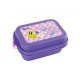 Lunch box KEYROAD plastikowy z przegródką Smile