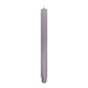 Świeca stołowa długa ryflowana DONAU HOME 25x300 mm 4 szt. popielata