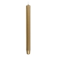 Świeca stołowa długa ryflowana DONAU HOME lakierowana 25x300 mm 4 szt. złota