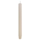 Świeca stołowa długa ryflowana DONAU HOME 25x300 mm 4 szt. kremowa
