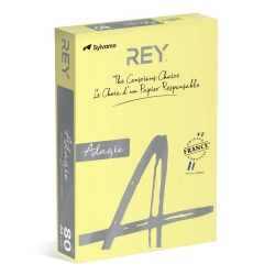 Papier xero A4 kolor REY ADAGIO 500ark. 80g. - kanarkowy pastel ( 49 )