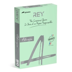 Papier xero A4 kolor REY ADAGIO 500ark. 80g. - zielony pastel ( 09 )