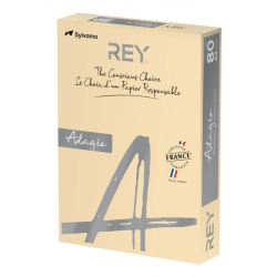 Papier xero A4 kolor REY ADAGIO 500ark. 80g. - piaskowy ( 38 )