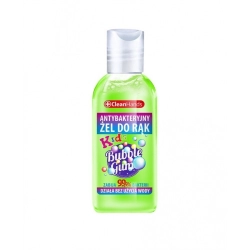 Żel do rąk CLEAN HANDS 50ml. antybakteryjny - guma balonowa