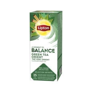 Herbata LIPTON Balance zielona orient 25 kopert