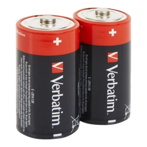 Baterie VERBATIM alkaliczne LR14C, 1,5V blister 2szt. 49922