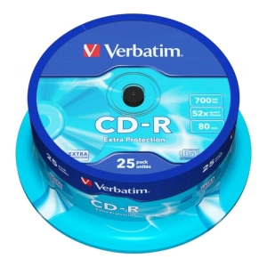 Płyta CD-R VERBATIM Cake op.25szt. 43432-238098