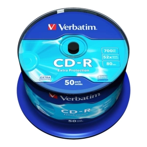 Płyta CD-R VERBATIM Cake op.50szt. 43351-238101