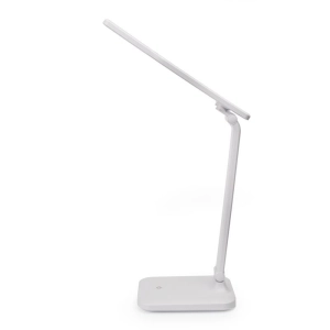 Lampka biurkowa led PLATINET REMUS biała 5W 250lm 4500K z gniazdem USB-A (46010)-238188