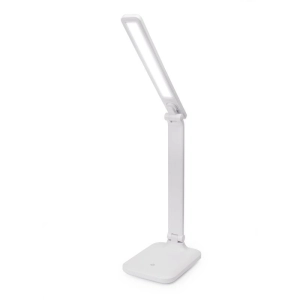 Lampka biurkowa led PLATINET REMUS biała 5W 250lm 4500K z gniazdem USB-A (46010)-238189
