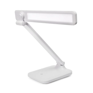 Lampka biurkowa led PLATINET REMUS biała 5W 250lm 4500K z gniazdem USB-A (46010)-238193