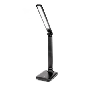 Lampka biurkowa led PLATINET REMUS czarna 5W 250lm 4500K z gniazdem USB-A (46009)-238203