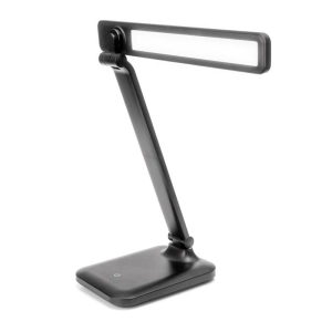 Lampka biurkowa led PLATINET REMUS czarna 5W 250lm 4500K z gniazdem USB-A (46009)-238206