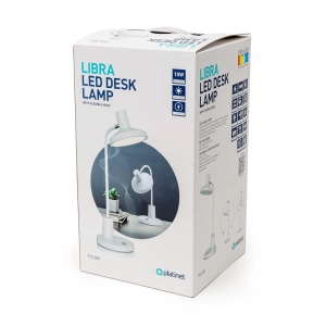 Lampka biurkowa led PLATINET LIBRA biała 10W 780lm (45855)-238211
