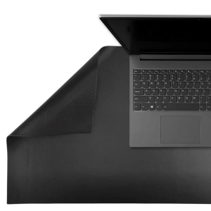 Podkład na biurko mata SMART skórzana 80x40cm - czarna-238312