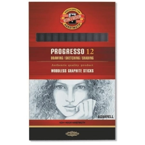 Ołówek KOH-I-NOOR Progresso Aquarell 4B 8912