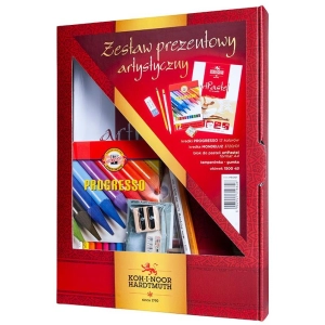 Zestaw prezentowy KOH-I-NOOR z kredkami Progresso 316606