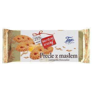 Ciastka TAGO Francuskie Precle z masłem 294g.