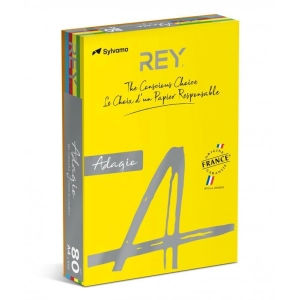 Papier xero A4 kolor REY ADAGIO 500ark. 80g. - mix kolorów - intensywny