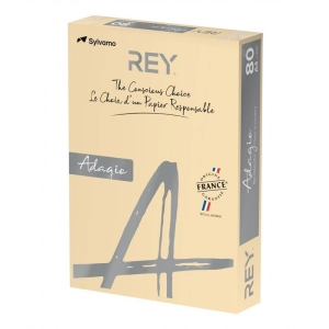 Papier xero A4 kolor REY ADAGIO 500ark. 80g. - piaskowy ( 38 )