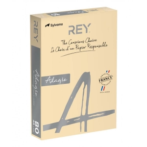 Papier xero A4 kolor REY ADAGIO 500ark. 80g. - piaskowy ( 38 )-238487