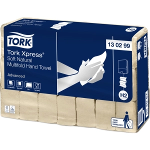 Ręcznik składany ZZ TORK H2 naturalny op.3780 130299