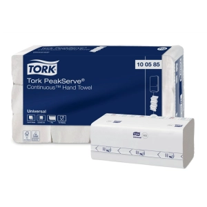 Ręcznik składany ZZ TORK H5 op.4920 celuloza biały 100585