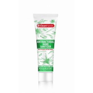 Żel do rąk CLEAN HANDS 50ml. antybakteryjny - aloes z provitaminą B5 tubka