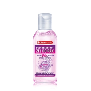 Żel do rąk CLEAN HANDS 50ml. antybakteryjny - kolagen z witaminą E