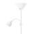 Lampa podłogowa PLATINET E27 + E14 biała (45177)-238178
