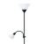 Lampa podłogowa PLATINET E27 + E14 czarna (45178)-238180