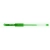 Długopis żelowy OFFICE PRODUCTS gumowy uchwyt 0,5mm - zielony-238747
