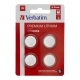 Baterie VERBATIM specjalistyczna CR2032 3V blister 4szt. 49533
