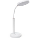 Lampka biurkowa led PLATINET AURA biała 10W 65led (45991)