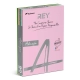 Papier xero A4 kolor REY ADAGIO 500ark. 80g. - mix kolorów - pastlowy