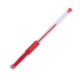 Długopis żelowy OFFICE PRODUCTS gumowy uchwyt 0,5mm - czerwony