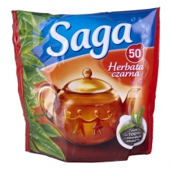 Herbata SAGA ekspresowa 50 torebek