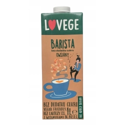 Mleko roślinne napój SANTE 1L LOVEGE BARISTA - owsiane