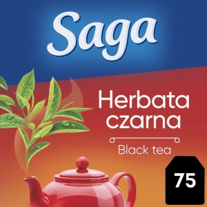 Herbata SAGA czarna 75 torebek-240120