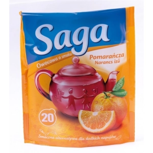Herbata SAGA pomarańczowa 20 torebek