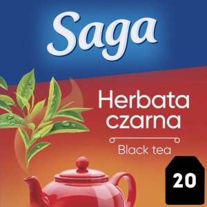 Herbata SAGA czarna 20 torebek-240137
