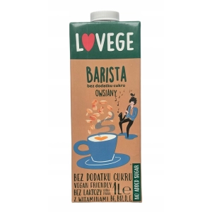 Mleko roślinne napój SANTE 1L LOVEGE BARISTA - owsiane