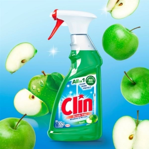Płyn do mycia szyb CLIN 500ml. - apple-240441