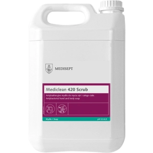 Mydło w płynie MEDISEPT 420 Scrub - 5L antybakteryjne-542226